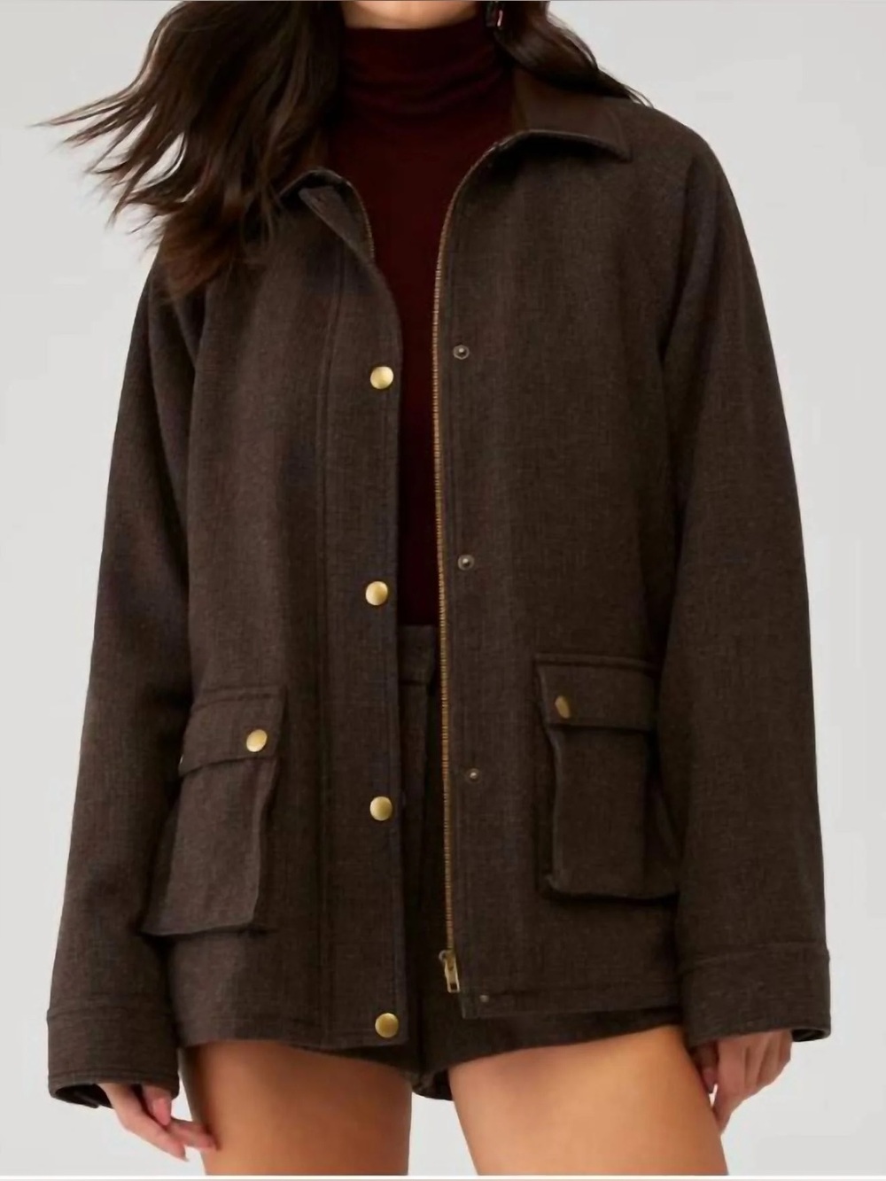 ASTR the Label Wool blend Rylan Barn Coat
